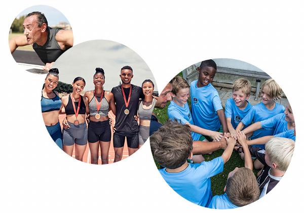 Athletes of all ages